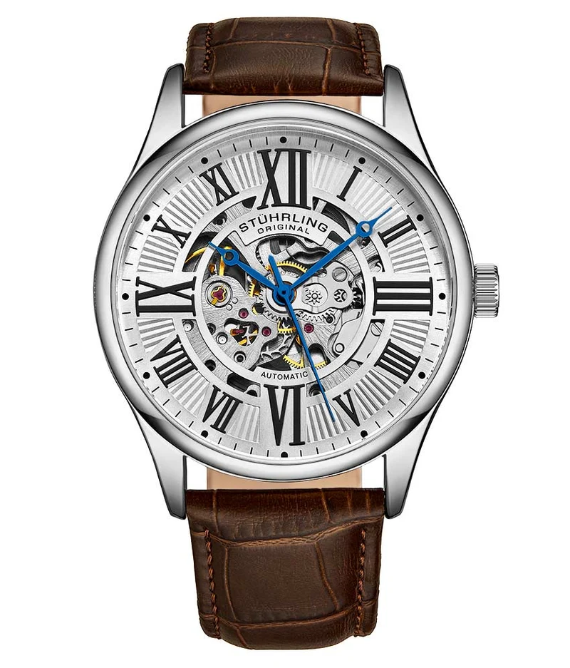 Stührling Atrium 3942 & 3942M Automatic 42mm Skeleton