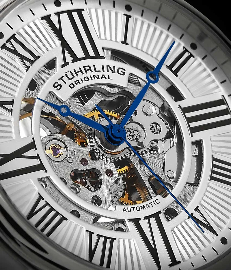Stührling Atrium 3942 & 3942M Automatic 42mm Skeleton