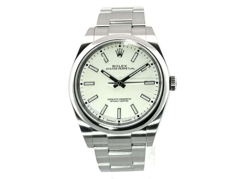 Rolex Oyster Perpetual 39 Ref. 114300 Weiß