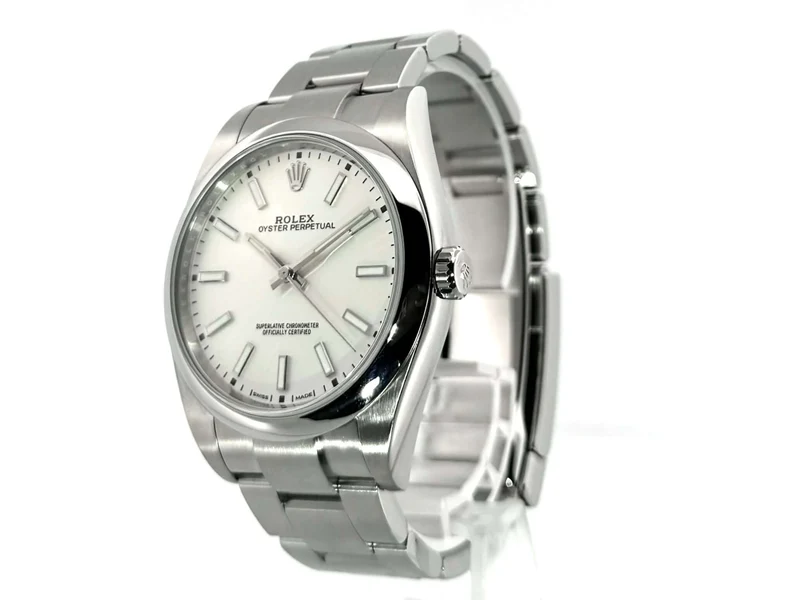Rolex Oyster Perpetual 39 Ref. 114300 Weiß