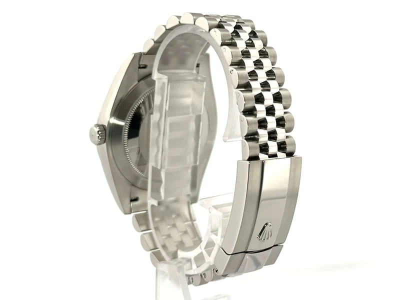 Rolex Datejust 41 Edelstahl 126300 Blau Jubile-Band