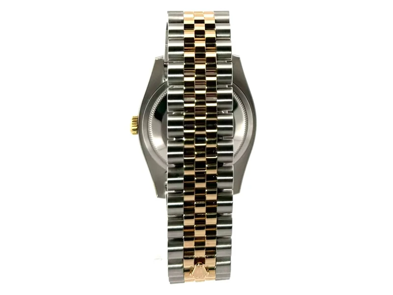Rolex Datejust 36 Ref. 116233 Silber Jubile Diamant Jubile-Band