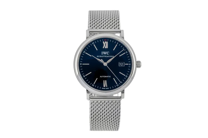 IWC Portofino steel automatic men's watch IW356506 LP: 6300EUR [2603302]