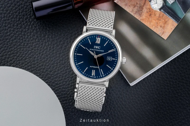 IWC Portofino steel automatic men's watch IW356506 LP: 6300EUR [2603302]