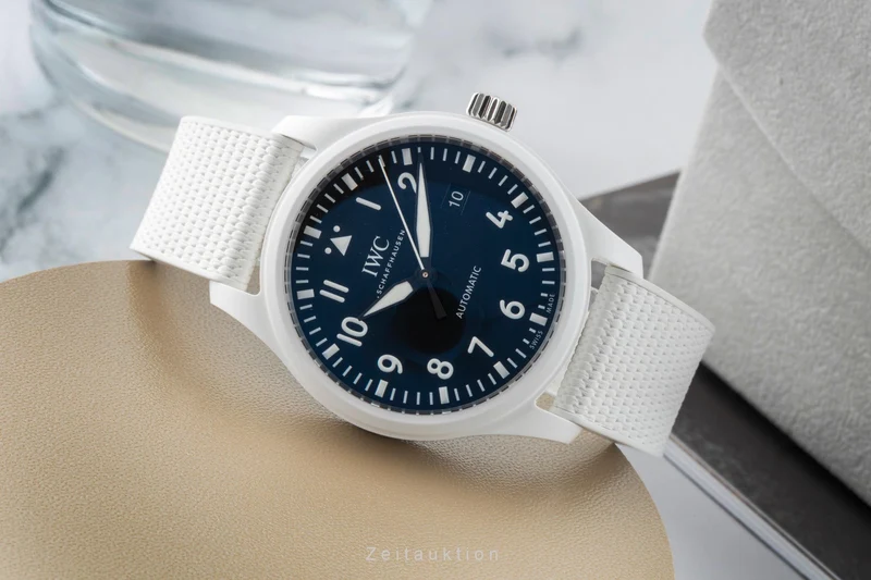 IWC Pilot ceramic automatic men's watch IW328104 LP: 9000EUR [2603448]