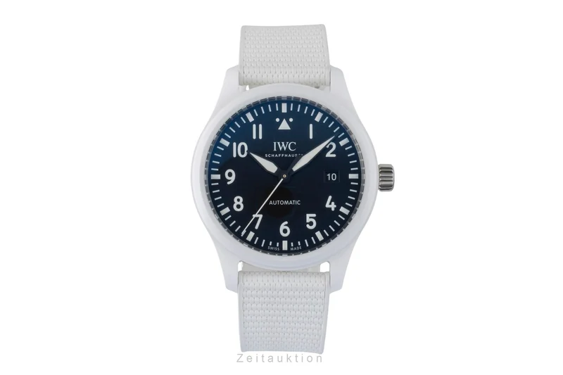 IWC Pilot ceramic automatic men's watch IW328104 LP: 9000EUR [2603448]