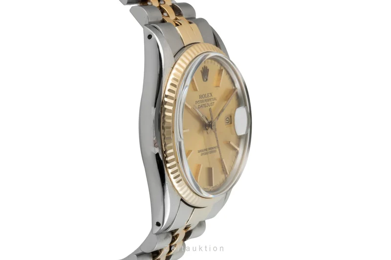 Rolex Datejust steel / gold automatic men's watch 16013 Vintage [2603100]