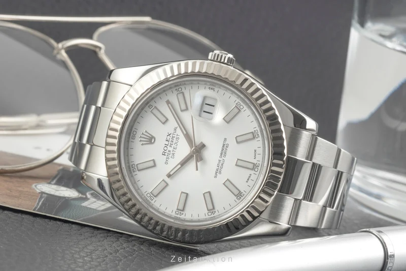Rolex Datejust steel / gold automatic men's watch 116334 [2603384]