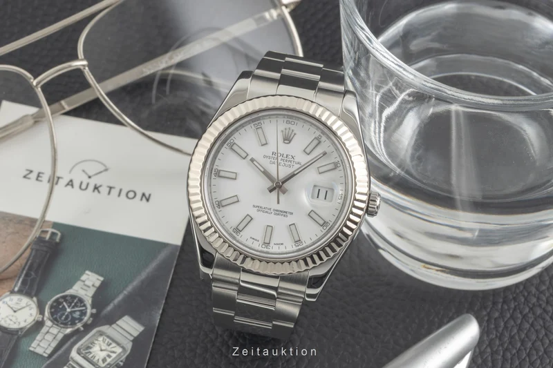 Rolex Datejust steel / gold automatic men's watch 116334 [2603384]