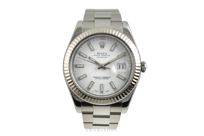 Rolex Datejust steel / gold automatic men's watch 116334 [2603384]