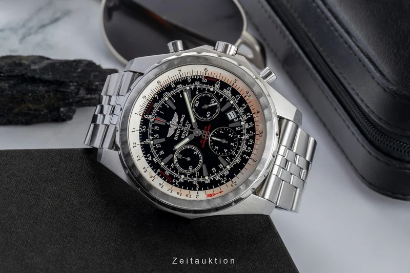 Breitling Bentley Motors chronograph steel automatic men's watch A25363 [2602476]