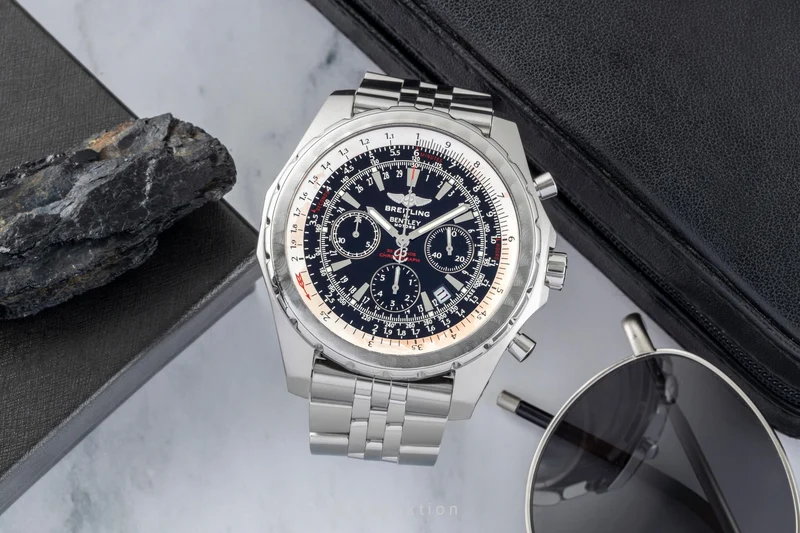 Breitling Bentley Motors chronograph steel automatic men's watch A25363 [2602476]