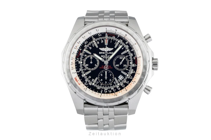 Breitling Bentley Motors chronograph steel automatic men's watch A25363 [2602476]
