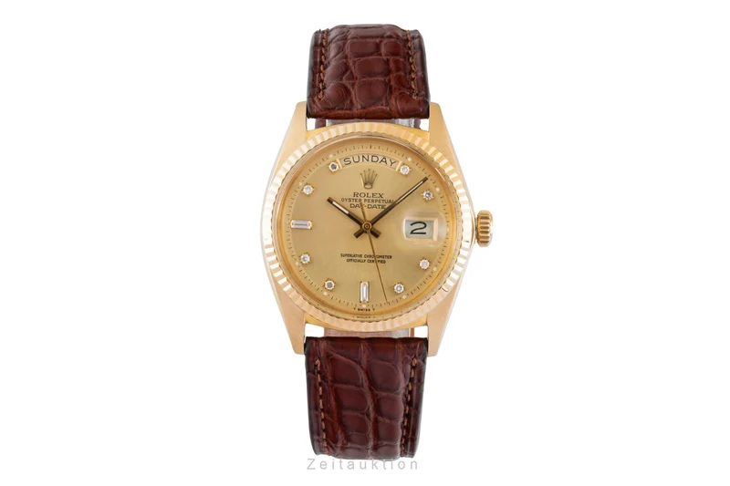 Rolex Day-Date 18 ct gold automatic men's watch 1803 Vintage [2602554]