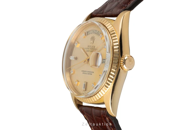 Rolex Day-Date 18 ct gold automatic men's watch 1803 Vintage [2602554]
