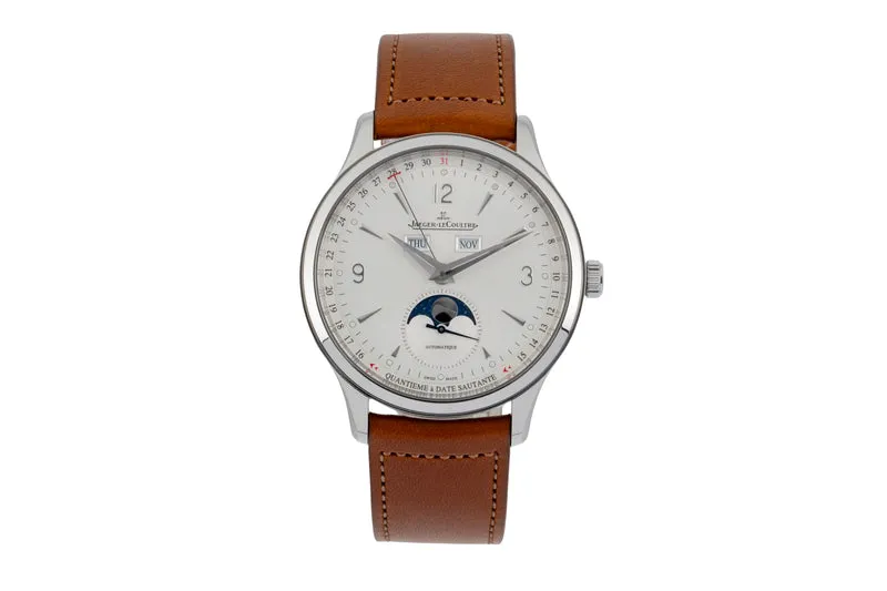 Jaeger LeCoultre Master Calendar steel automatic men's watch Q4148420, 830.8.A6.1 [2603794]