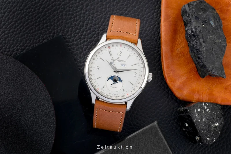 Jaeger LeCoultre Master Calendar steel automatic men's watch Q4148420, 830.8.A6.1 [2603794]