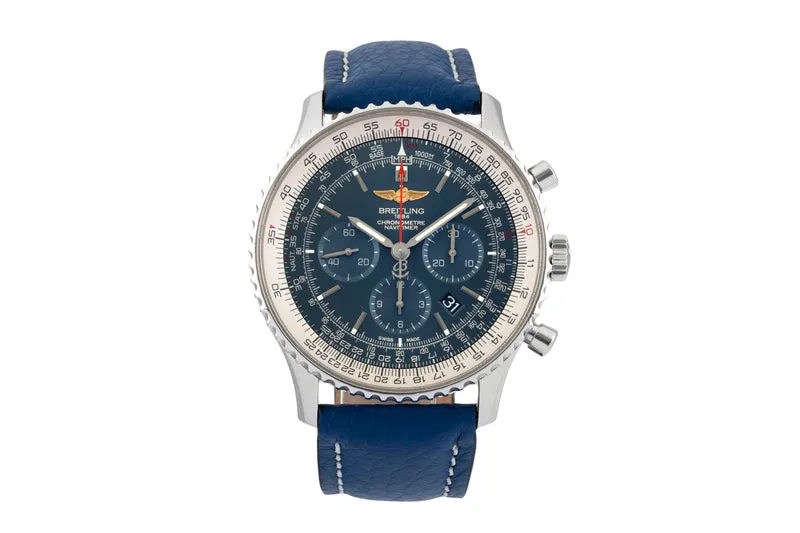 Breitling Navitimer 01 46 chronograph steel automatic men's watch AB012721/C889 [2603889]