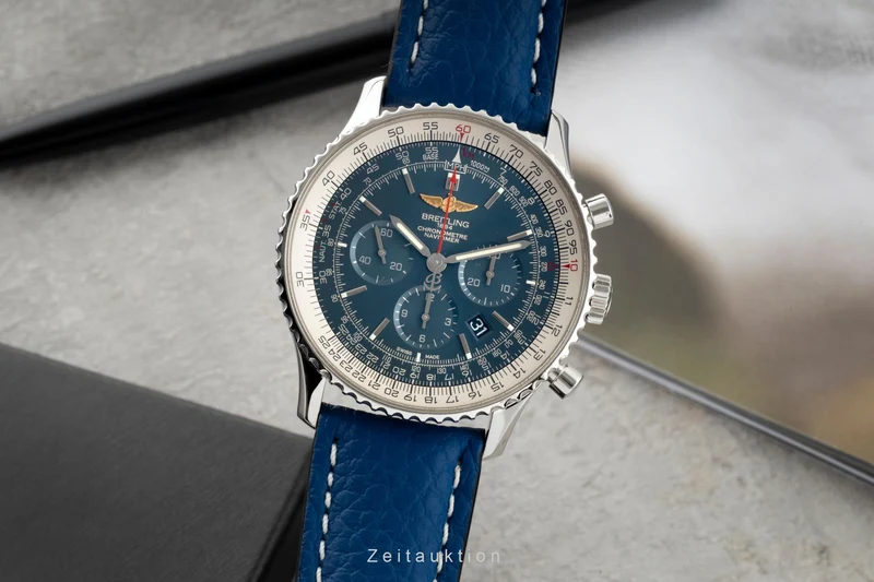 Breitling Navitimer 01 46 chronograph steel automatic men's watch AB012721/C889 [2603889]