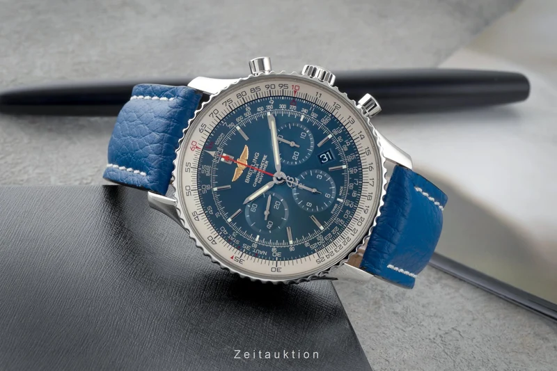 Breitling Navitimer 01 46 chronograph steel automatic men's watch AB012721/C889 [2603889]