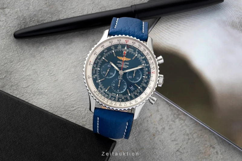 Breitling Navitimer 01 46 chronograph steel automatic men's watch AB012721/C889 [2603889]