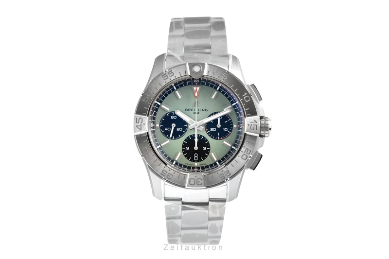Breitling Avenger chronograph steel automatic men's watch AB0147101L1A1 LP: 7350EUR [2603622]