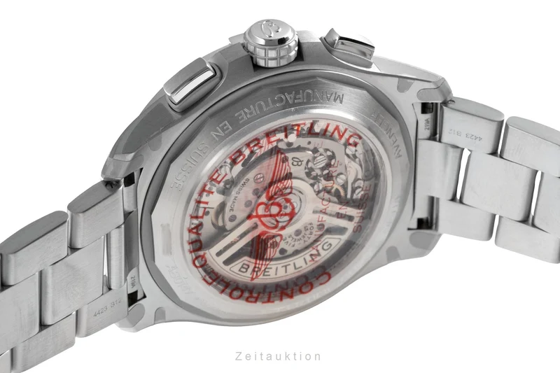 Breitling Avenger chronograph steel automatic men's watch AB0147101L1A1 LP: 7350EUR [2603622]