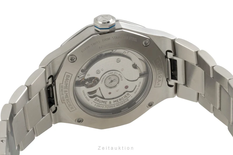 Baume & Mercier Riviera steel automatic men's watch M0A10616 [2603314]