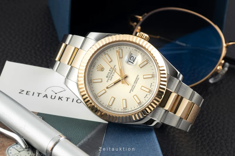 Rolex Datejust steel / gold automatic men's watch 116333 [2603784]