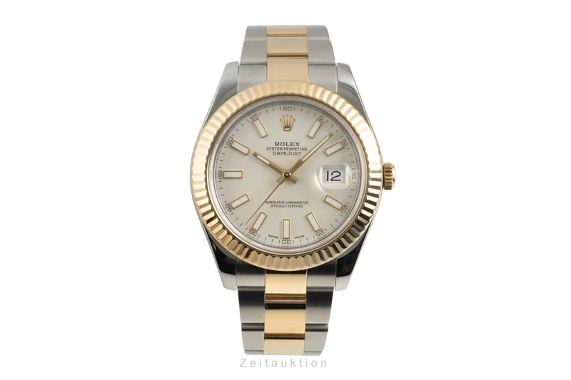 Rolex Datejust steel / gold automatic men's watch 116333 [2603784]
