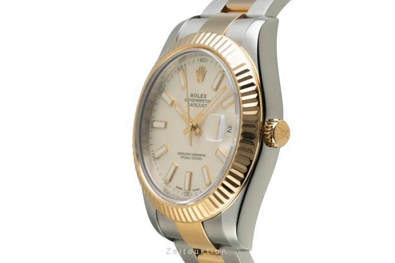 Rolex Datejust steel / gold automatic men's watch 116333 [2603784]
