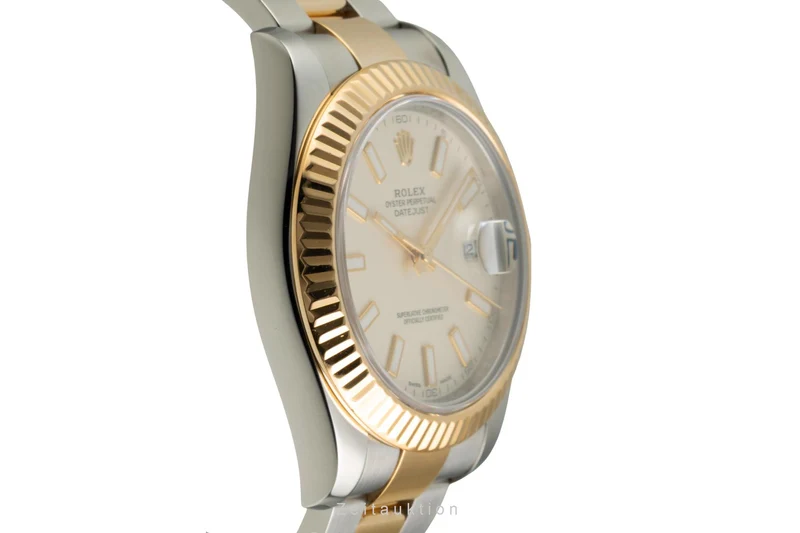 Rolex Datejust steel / gold automatic men's watch 116333 [2603784]