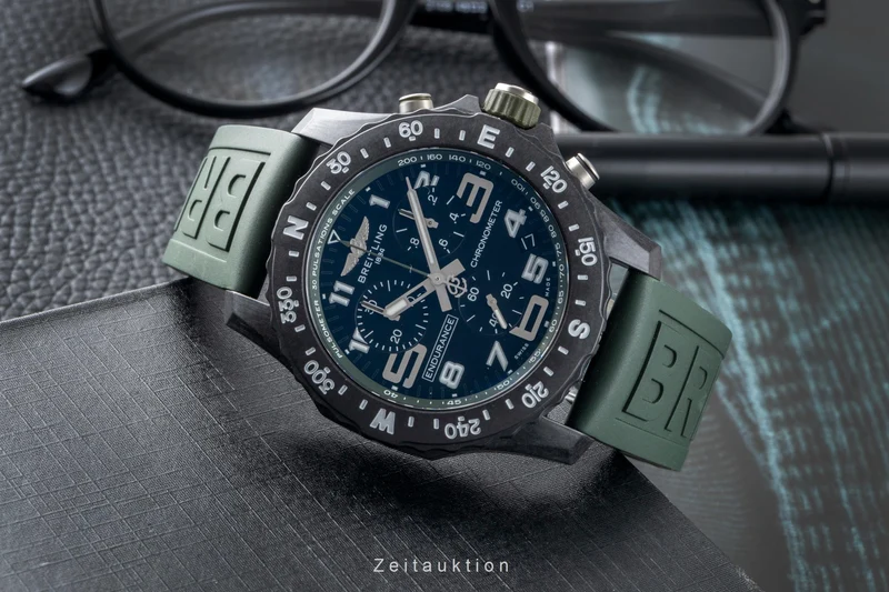 Breitling Endurance Pro chronograph breitlight quartz men's watch X82310D31B1S1 LP: 3650EUR [2603695]