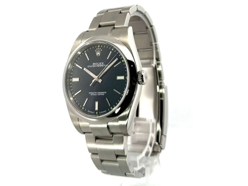 Rolex Oyster Perpetual 39 114300 Blau