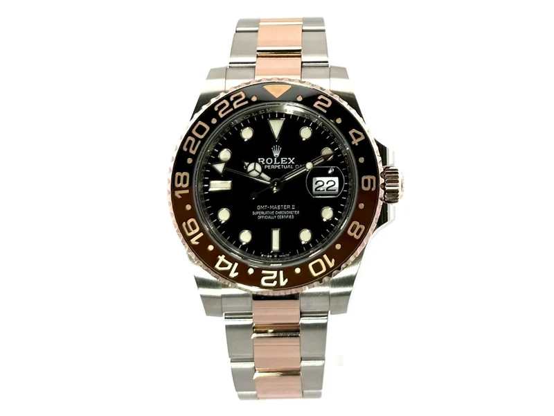Rolex GMT-Master II Edelstahl / 18 kt Everose-Gold Ref. 126711CHNR