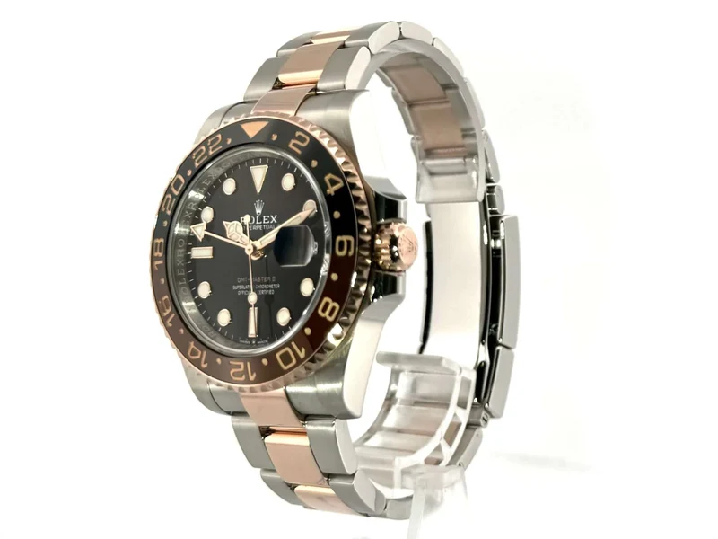 Rolex GMT-Master II Edelstahl / 18 kt Everose-Gold Ref. 126711CHNR