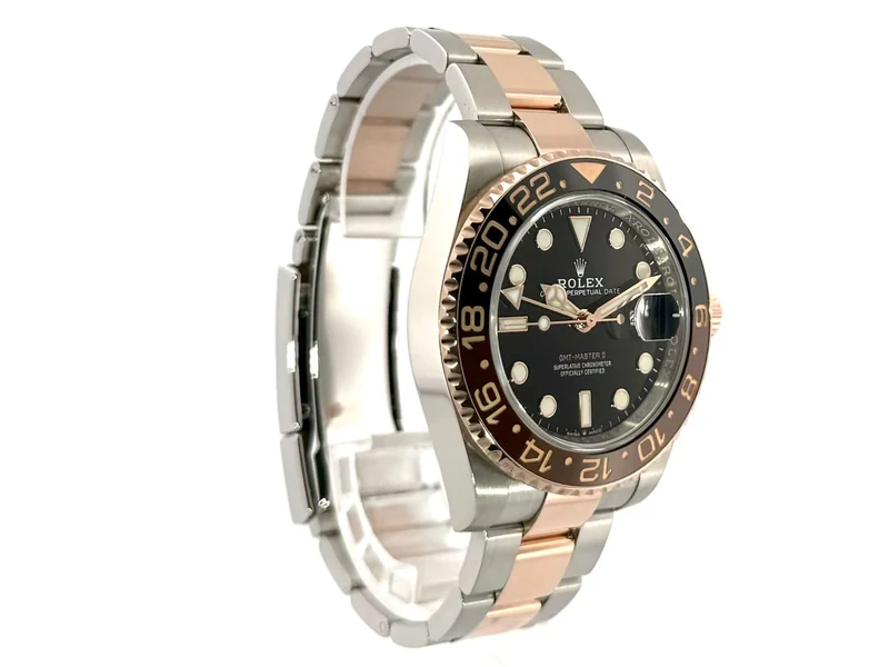 Rolex GMT-Master II Edelstahl / 18 kt Everose-Gold Ref. 126711CHNR