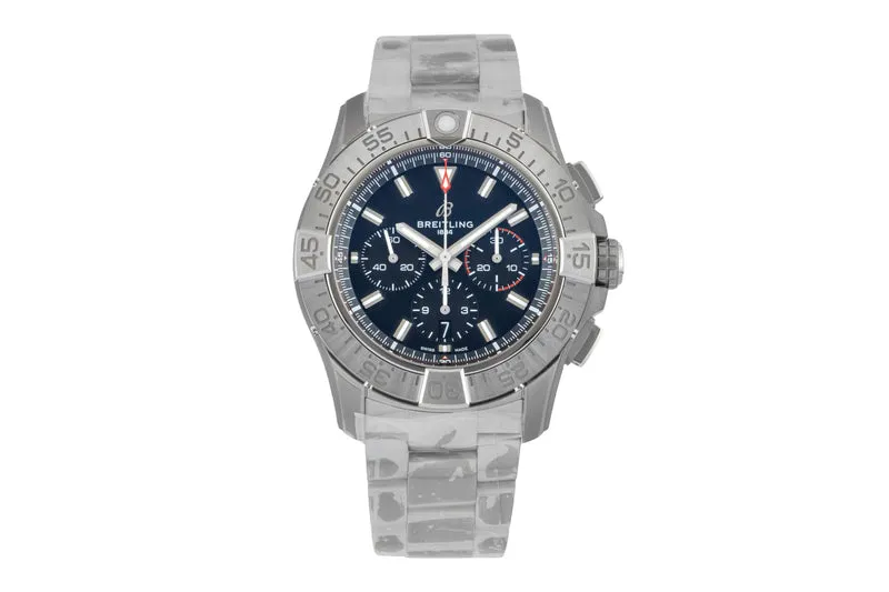 Breitling Avenger chronograph titanium automatic men's watch EB0148101B1E1 LP: 10150EUR [2603650]