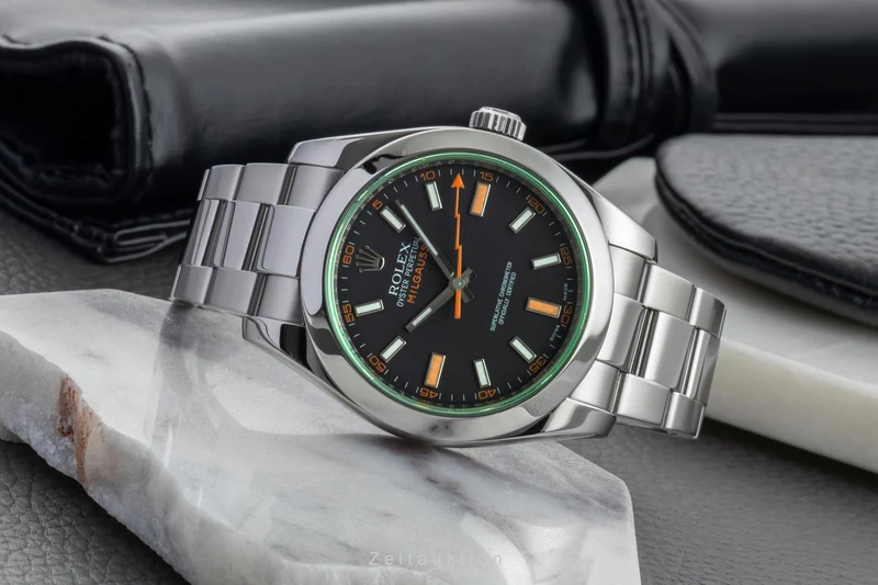 Rolex Milgauss steel automatic men's watch 116400GV [2603492]