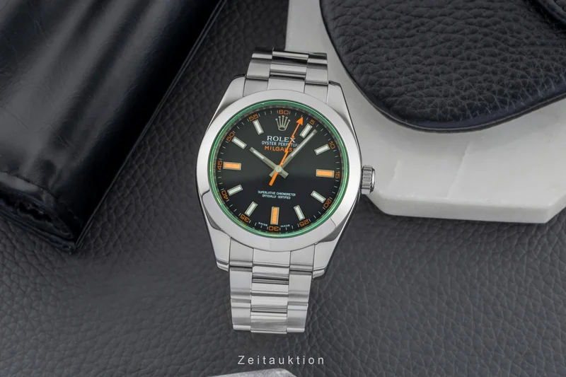 Rolex Milgauss steel automatic men's watch 116400GV [2603492]
