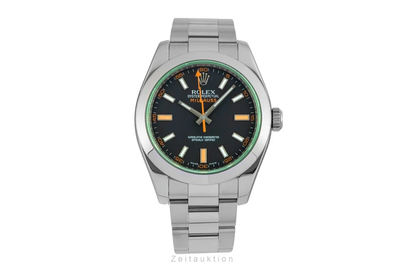 Rolex Milgauss steel automatic men's watch 116400GV [2603492]