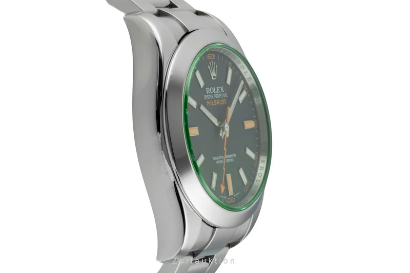 Rolex Milgauss steel automatic men's watch 116400GV [2603492]