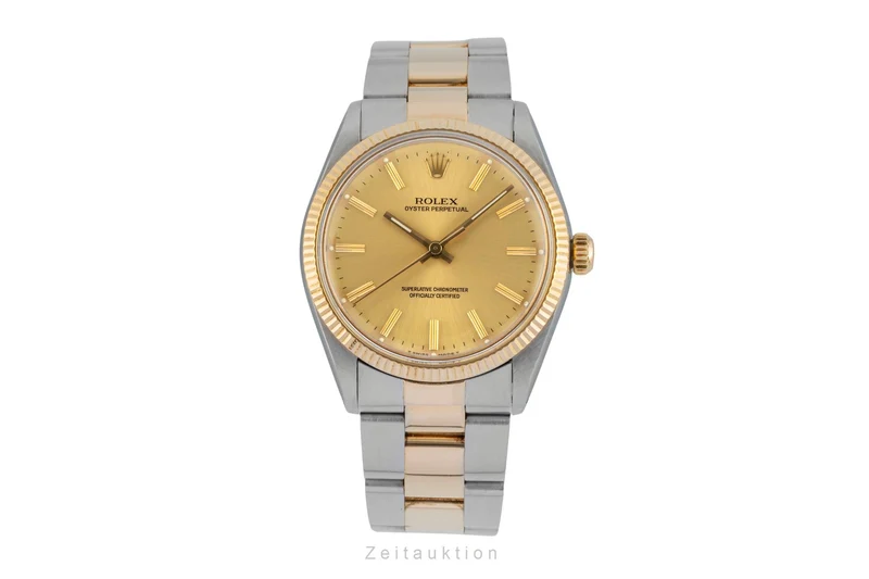 Rolex Oyster Perpetual steel / gold automatic men's watch 1005 [2603092]