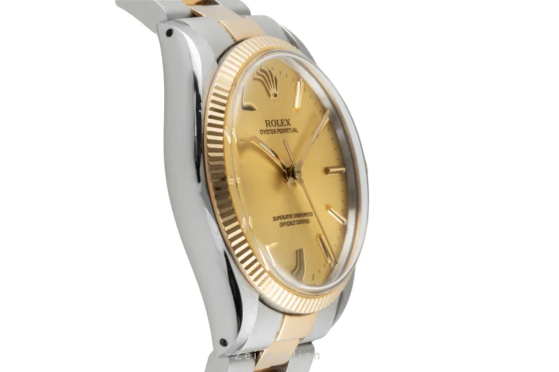 Rolex Oyster Perpetual steel / gold automatic men's watch 1005 [2603092]