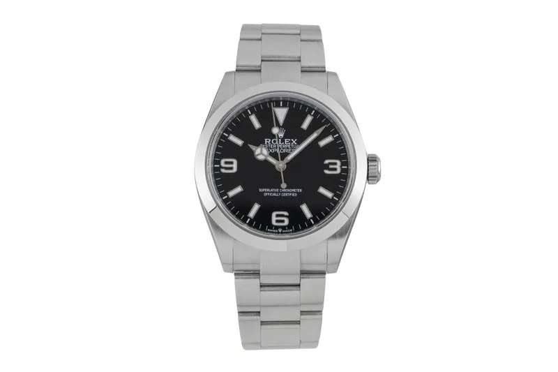 Rolex Explorer steel automatic men's watch 224270 [2603501]