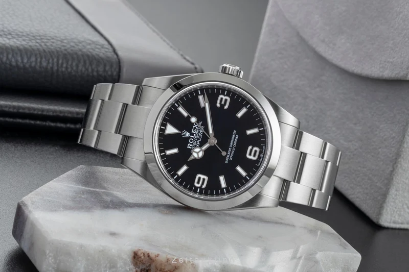 Rolex Explorer steel automatic men's watch 224270 [2603501]