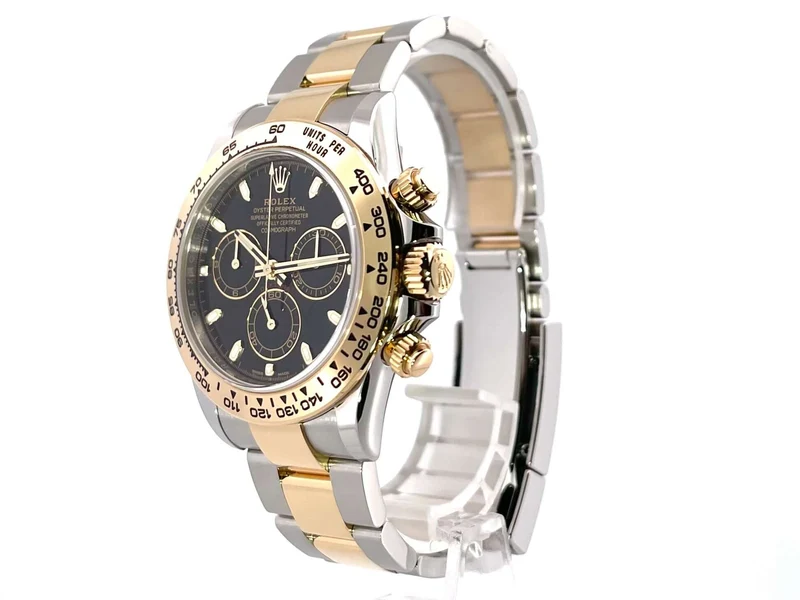 Rolex Daytona Edelstahl - Gelbgold 116503 Schwarz