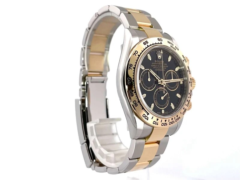 Rolex Daytona Edelstahl - Gelbgold 116503 Schwarz