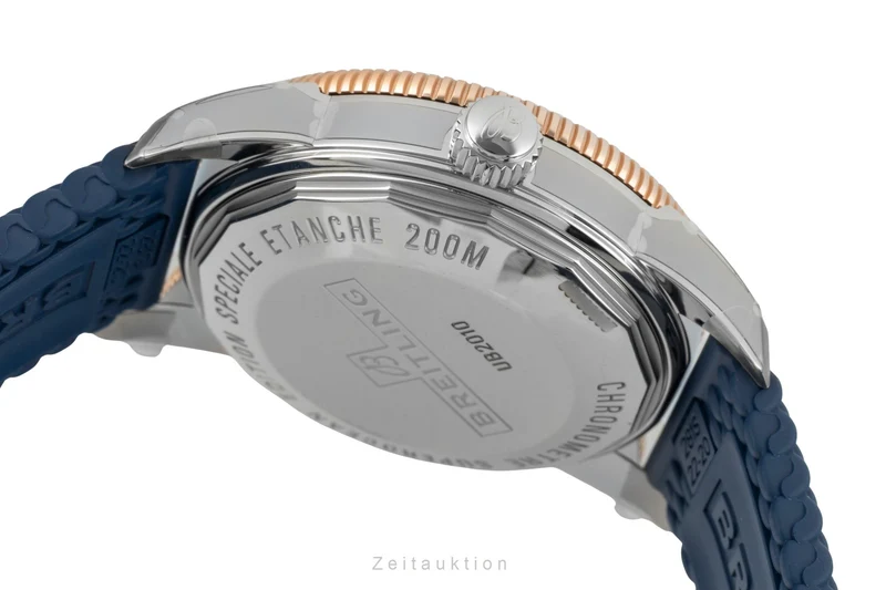 Breitling Superocean Heritage 42 steel / gold automatic men's watch UB2010161C1S1 LP: 7200EUR [2603726]