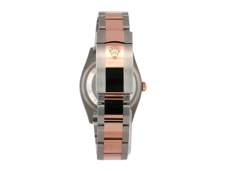 Rolex Datejust 36 Oystersteel Everose-Gold 126231 Pink Römisch Diamant